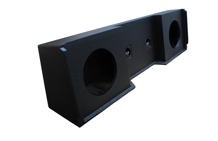 KING BOXES AK-GMC35-10 Chevrolet Silverado/GMC Sierra 1999-2006 Subwoofer Box, Fits Dual 10", Sealed Enclosure with Professional Installation Technical Support Fast Shipping Connected Car Experts