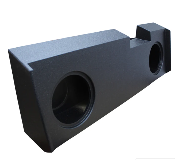 KING BOXES AK-G19-10 Chevrolet Silverado/GMC Sierra 2019-2023 Subwoofer Box, Fits Dual 10, Sealed Enclosure with Professional Installation Technical Support Fast Shipping Great Prices Connected Car Experts