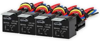 Freightliner Cascadia 2008 - 2023 Power Door Lock Relay Pack, Single Door with wiring harness for vehicle anti-theft systems.
