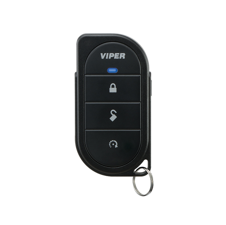 Viper 7146V 1-Way 4-Button Remote for vehicle security with key ring Professional Installation Technical Support Fast Shipping Connected Car Experts