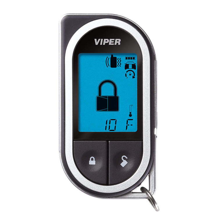 Viper 7351V, 2-Way LCD, FCC ID: EZSDEI7351 remote starter key fob with professional installation and fast shipping by Connected Car Experts
