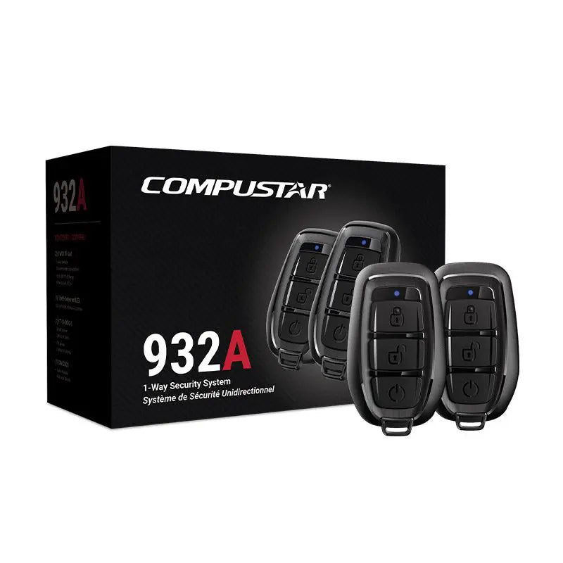 Compustar CS932-A Car Alarm, 1-Way, 1500 Foot Range