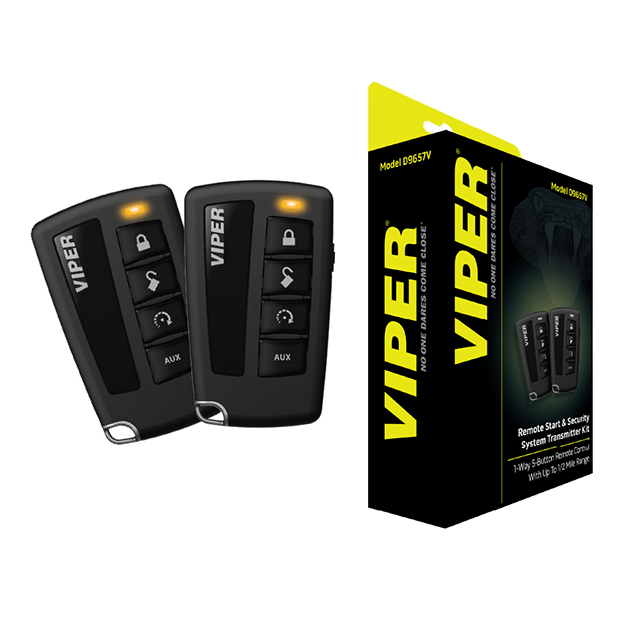 Viper D9657V Key Fob Kit, Two 1-Way Remotes