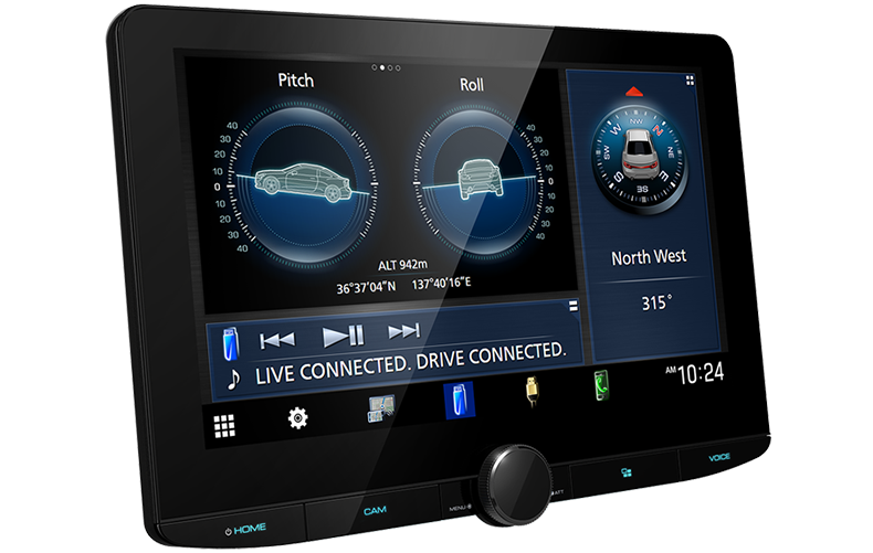 Kenwood DMX1038S Multimedia Receiver, 10.1", Wireless CarPlay & Android Auto, HDMi, Maestro, HD Radio, 4 Volt RCA with Professional Installation and Fast Shipping, Connected Car Experts