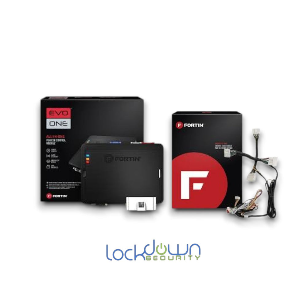 Fortin SUB4-ONE Plug and Play Remote Starter ⭕ with wiring harness and professional installation support by Connected Car Experts