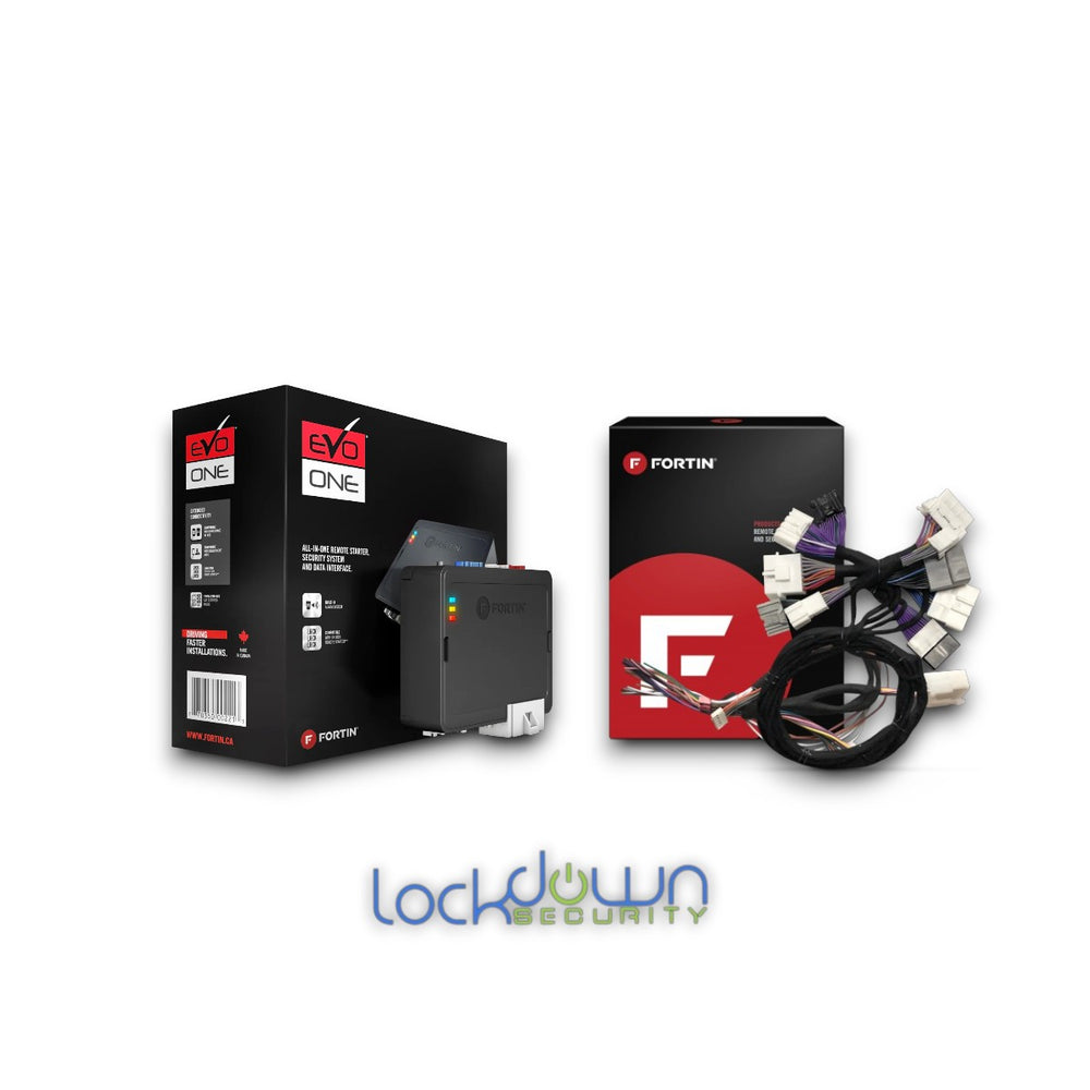 Fortin MAZ5-ONE Plug and Play Remote Starter ⭕ with wiring harness, professional installation, fast shipping, connected car experts