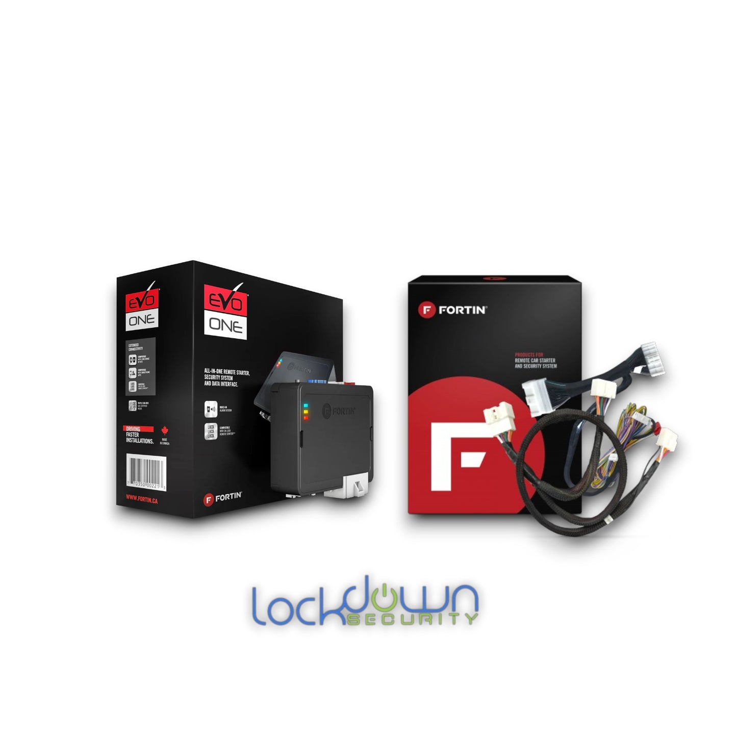 Fortin SUB3-ONE Plug and Play Remote Starter ⭕ with wiring harnesses, professional installation, fast shipping, connected car experts
