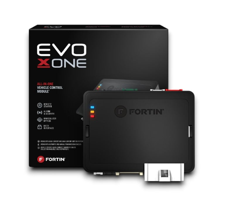 Fortin EVO-X-ONE Remote Starter vehicle control module with professional installation fast shipping connected car experts