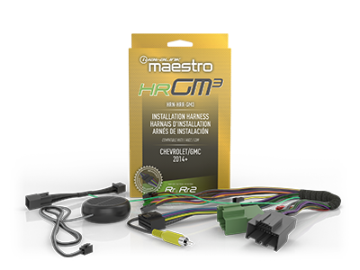 Idatalink Maestro HRN-HRR-GM3 GM Plug & Play T-Harness - Lockdown Security