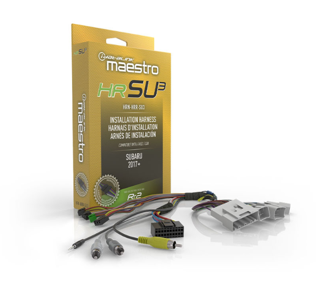 iDatalink Maestro HRN-HRR-SU3 Subaru Plug & Play T-Harness with Professional Installation Technical Support Fast Shipping Connected Car Experts