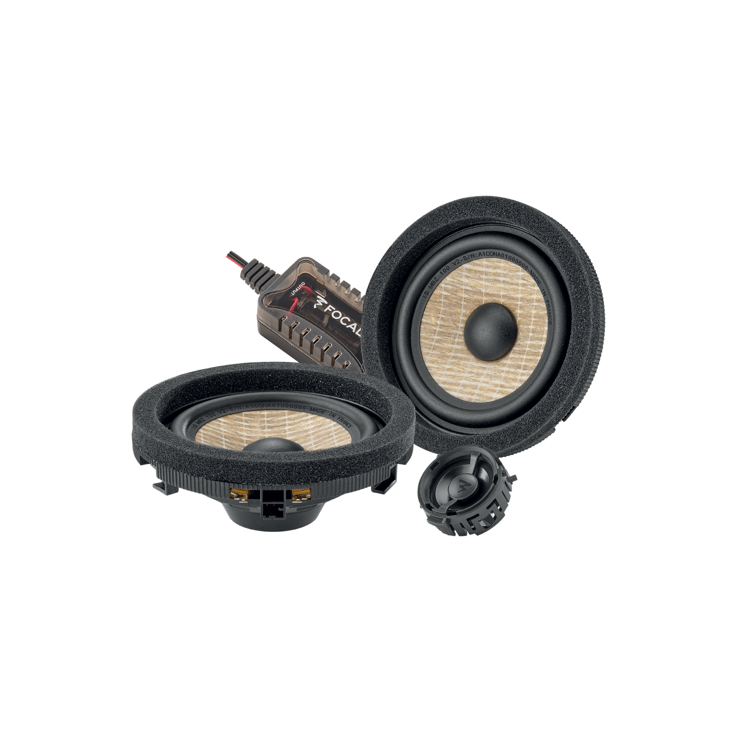 Focal IS MBZ 100 V2 2-Way Component Speakers For Mercedes-Benz Vehicles