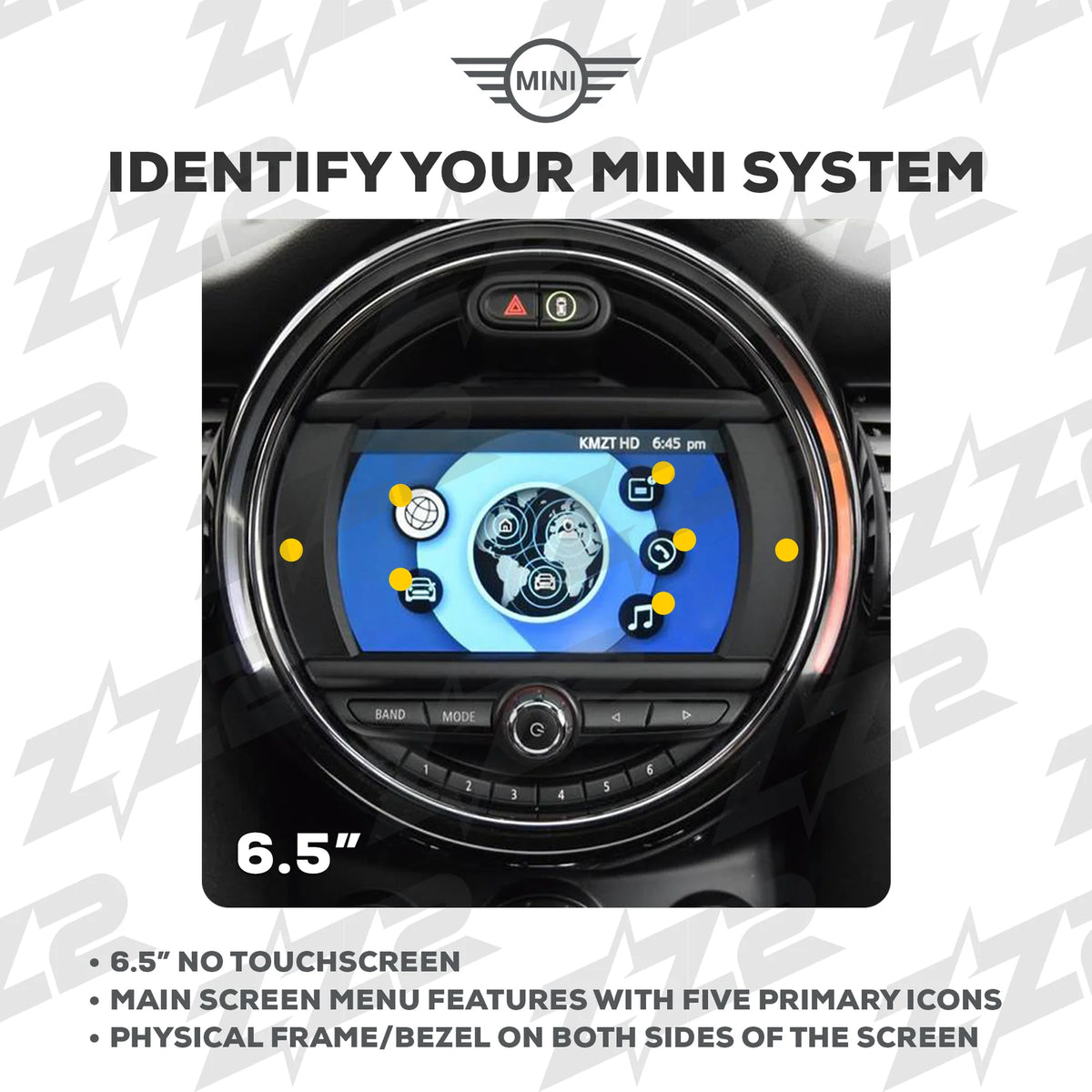 ZZ-2 ITP-BIS Wireless CarPlay and Android Auto Interface for MINI