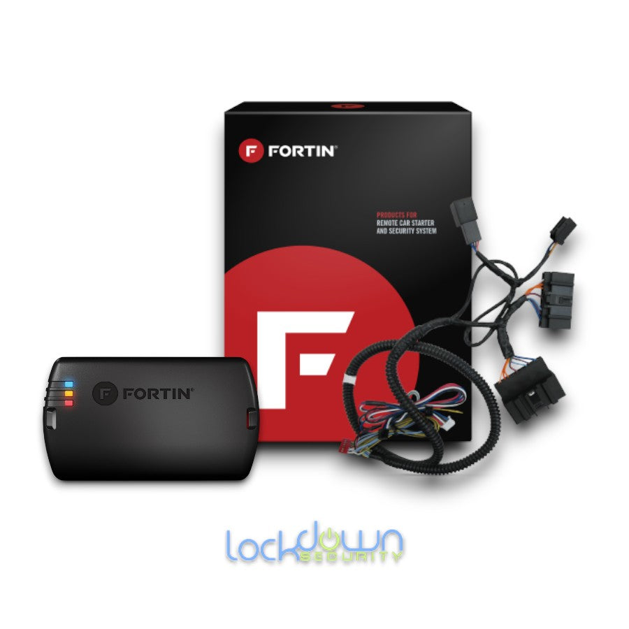Fortin FOR1-ALL Plug and Play Remote Starter ⭕ with wiring harness and box, professional installation, fast shipping, connected car experts