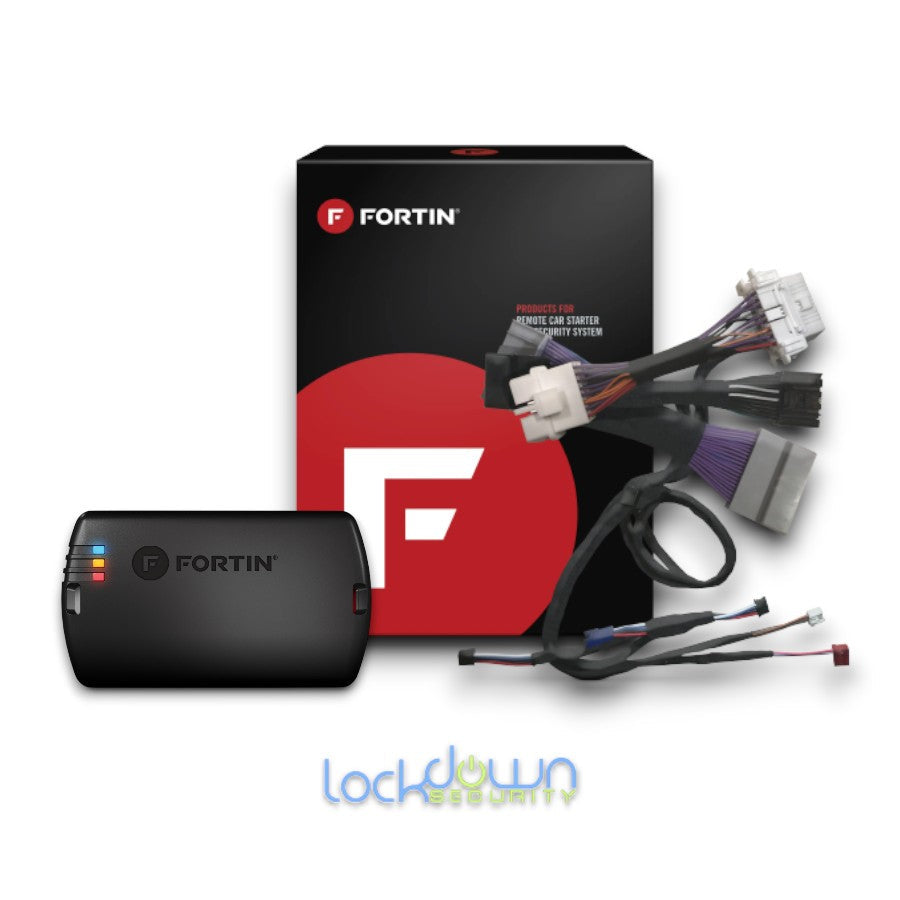 Fortin NIS7-ALL Plug and Play Remote Starter with wiring harnesses and packaging, professional installation and fast shipping.