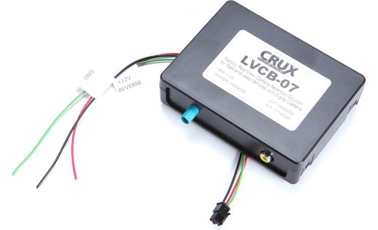 Crux LVCB-07 Back Up Camera Retention Interface for Dodge, Jeep, RAM with Professional Installation, Technical Support, Fast Shipping Connected Car Experts