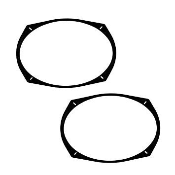 Metra 82-6902 Speaker Adapters - (Universal - 1/2") (For 6"x 9" Speakers) - Lockdown Security