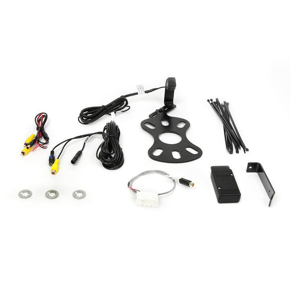 Brandmotion SUTV-8847 Jeep Wrangler 2007 - 2018 Spare Tire Camera with Interface Adapter kit with cables mounts and zip ties, Connected Car Experts