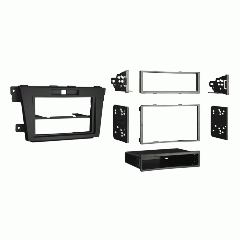 Metra 99-7520B 2010 - 2012 Mazda CX-7 Single & Double DIN Dash Kit - Lockdown Security