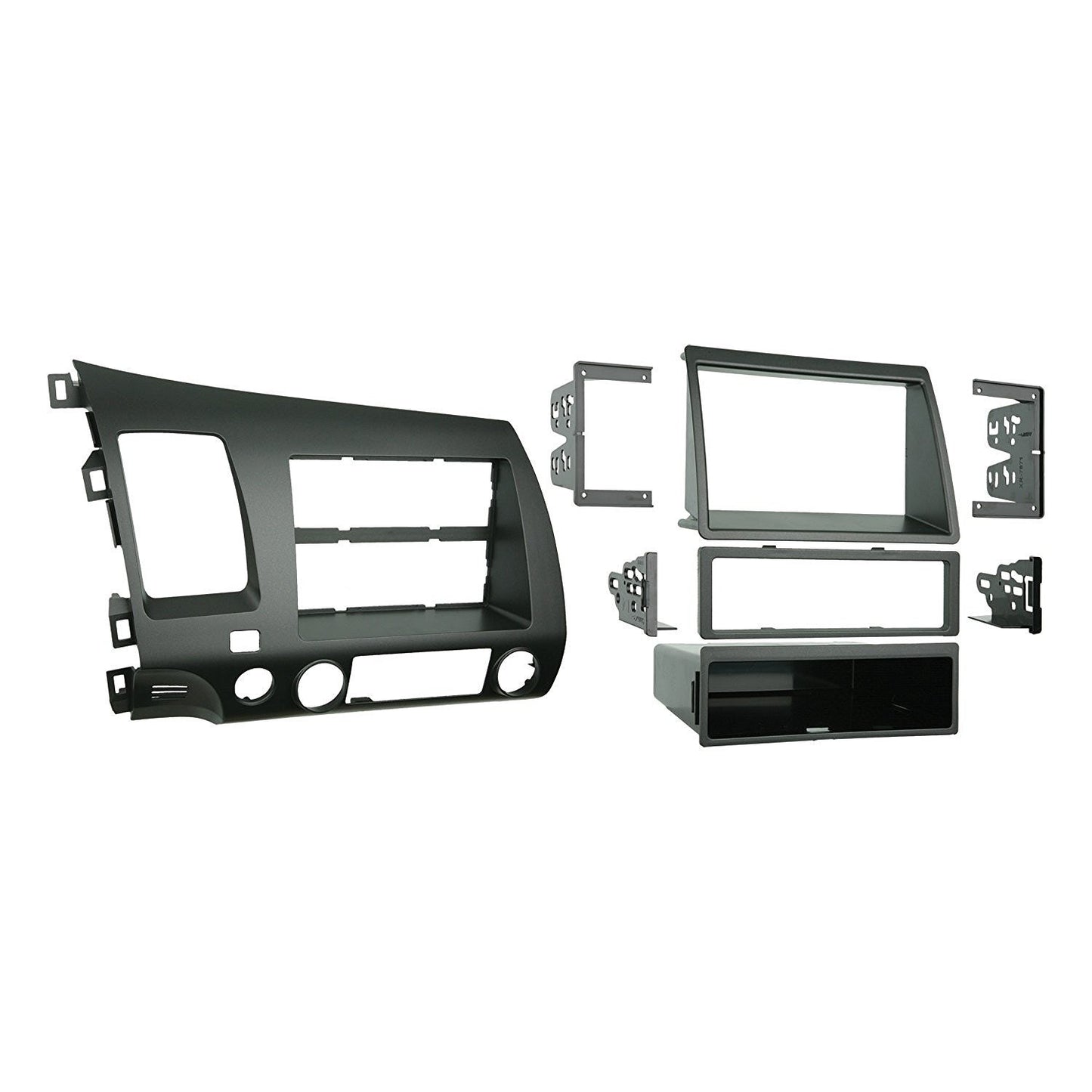 Metra 99-7871 Honda Civic Dark Charcoal Double DIN/Single DIN Dash Kit - Lockdown Security