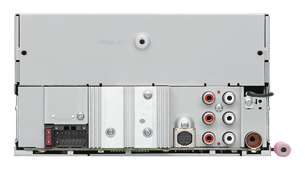 Kenwood DPX304MBT I 2-Din Digital Media Receiver with Bluetooth - Lockdown Security