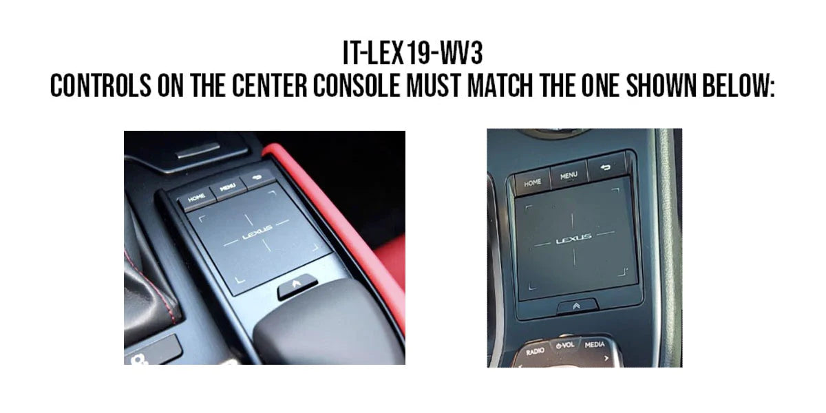 ZZ-2 IT3-LEX19 Wireless CarPlay and Android Auto Interface ⭕ Fits 12.3" Screen with Large Touchpad, Professional Installation, Connected Car Experts