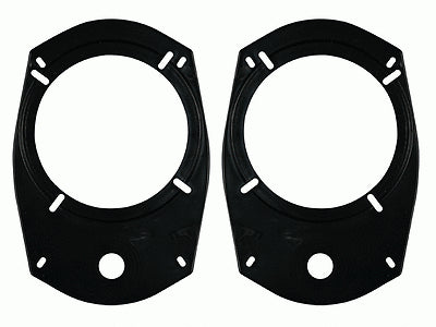 Metra 82-6901 Speaker Adapters - (5.25" or 6.5" Speaker to 6"x 9" Location) - Lockdown Security