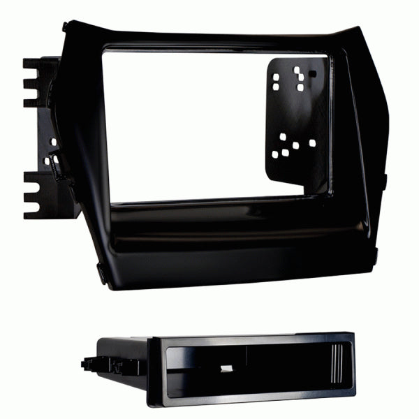 Metra 99-7354B 2013 - Up Hyundai Santa Fe Double and Single DIN Dash Kit - Lockdown Security