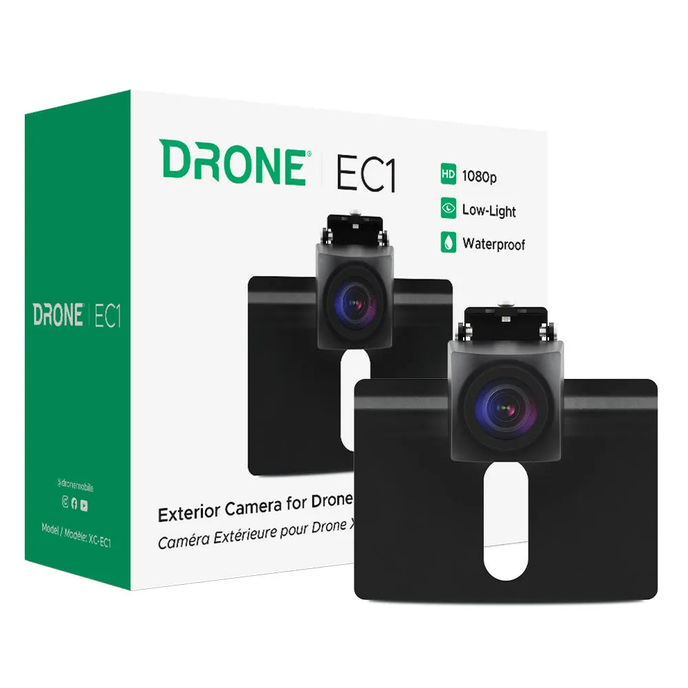 DRONE XC-EC1 Waterproof Exterior Camera, 1080p, 165°, for XC and XC2 Dash Cams
