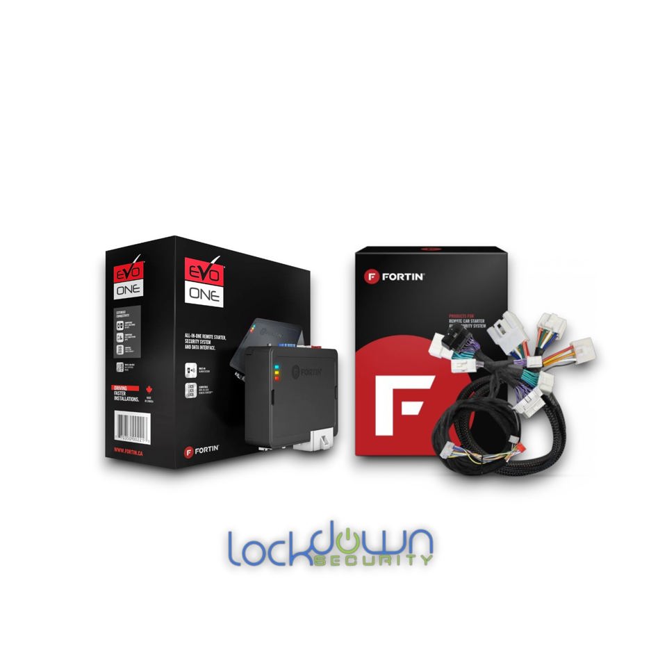 Fortin TOY7-ONE Plug and Play Remote Starter with wiring harness and packaging by Connected Car Experts, fast shipping and professional installation