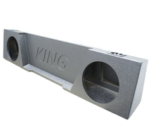 KING BOXES AK-GMC37-10 Chevrolet Silverado/Sierra 2014-2019 Subwoofer Box, Fits Dual 10 with Professional Installation Technical Support Fast Shipping Connected Car Experts