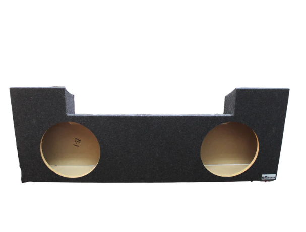 KING BOXES ADG19-12 Dodge RAM Quad Cab 2019-2022 Speaker Box, FIts Dual 12", Ported Enclosure with professional installation and fast shipping.