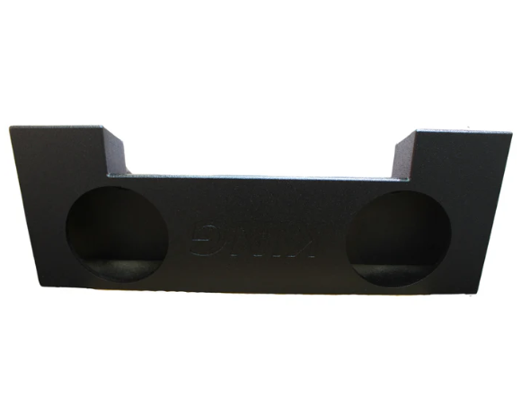 KING BOXES AK-DG19-12 Dodge RAM 2019-2022 Subwoofer Box, Fits Dual 12", Sealed Enclosure with professional installation and fast shipping.