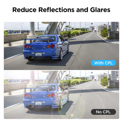 Viofo CPL-200 CPL Filter for Viofo A139, T130, A229 and A329 Dash Cameras with professional installation, technical support, fast shipping by Connected Car Experts