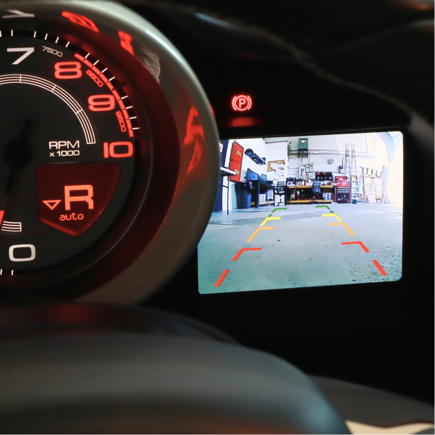 LDS RH-F12 Ferrari Wireless CarPlay and Android Auto Interface with backup camera view Professional Installation Technical Support Fast Shipping Connected Car Experts