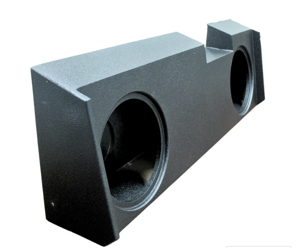 KING BOXES AK-G19-12 Chevrolet Silverado/GMC Sierra 2019-2023 Subwoofer Box, Fits Dual 12", Sealed Enclosure with Professional Installation, Technical Support, Fast Shipping Connected Car Experts
