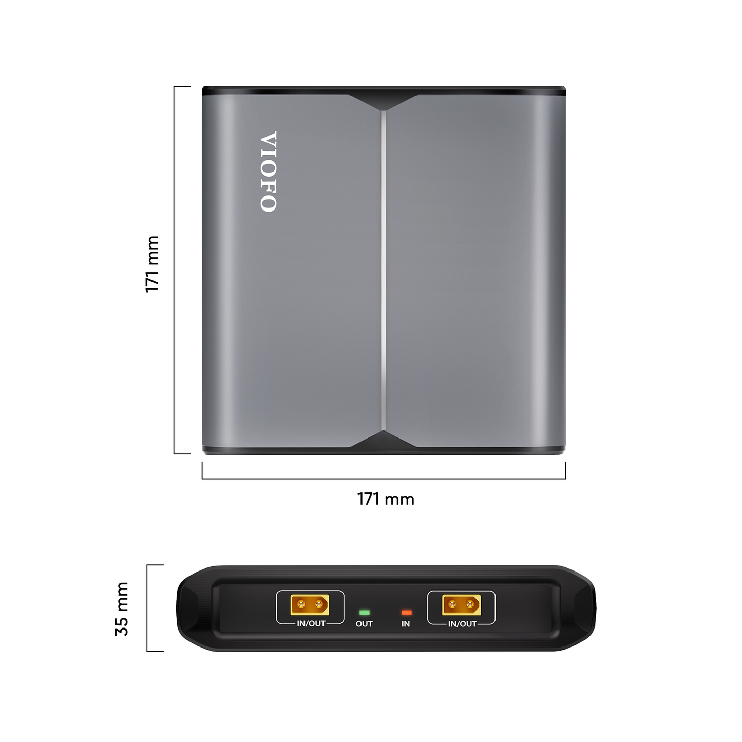 Viofo EP100 7650mAh Expansion Battery Pack for the Viofo BP100 with Professional Installation Technical Support Fast Shipping Connected Car Experts