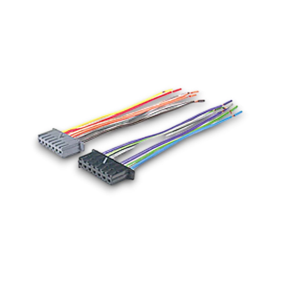 Metra 71-1817 wiring harness with multicolored wires for vehicle anti-theft and connected car experts solutions.