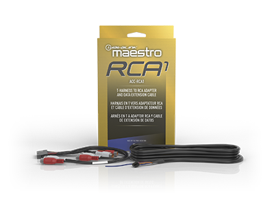 iDatalink Maestro ACC-RCA1 RCA Adapter for DSP Harnesses - Lockdown Security