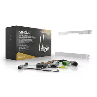 iDatalink Maestro APX-S8-GM2 APX Install Kit with wiring harness and mounting brackets Professional Installation Technical Support Fast Shipping Connected Car Experts