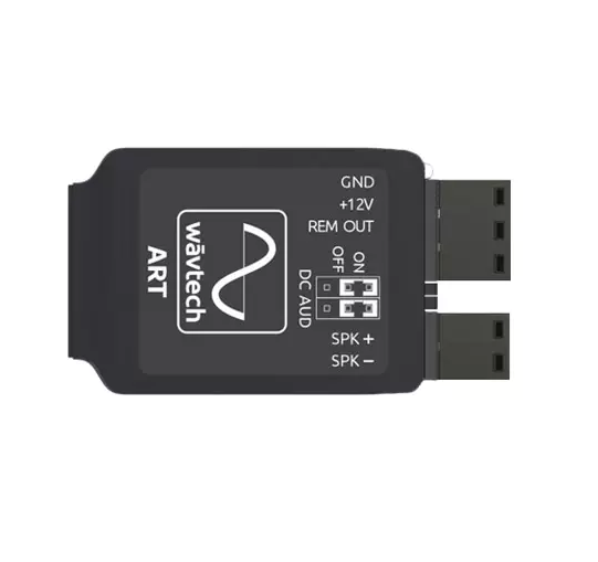 Wavtech ART Auto Remote Trigger device showing wiring connections for professional installation Fast Shipping Connected Car Experts