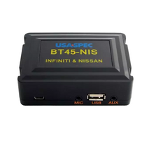 USA Spec BT45-NIS Bluetooth Interface with AUX / USB Charge (Nissan '99 - '14) Professional Installation Technical Support Fast Shipping Connected Car Experts
