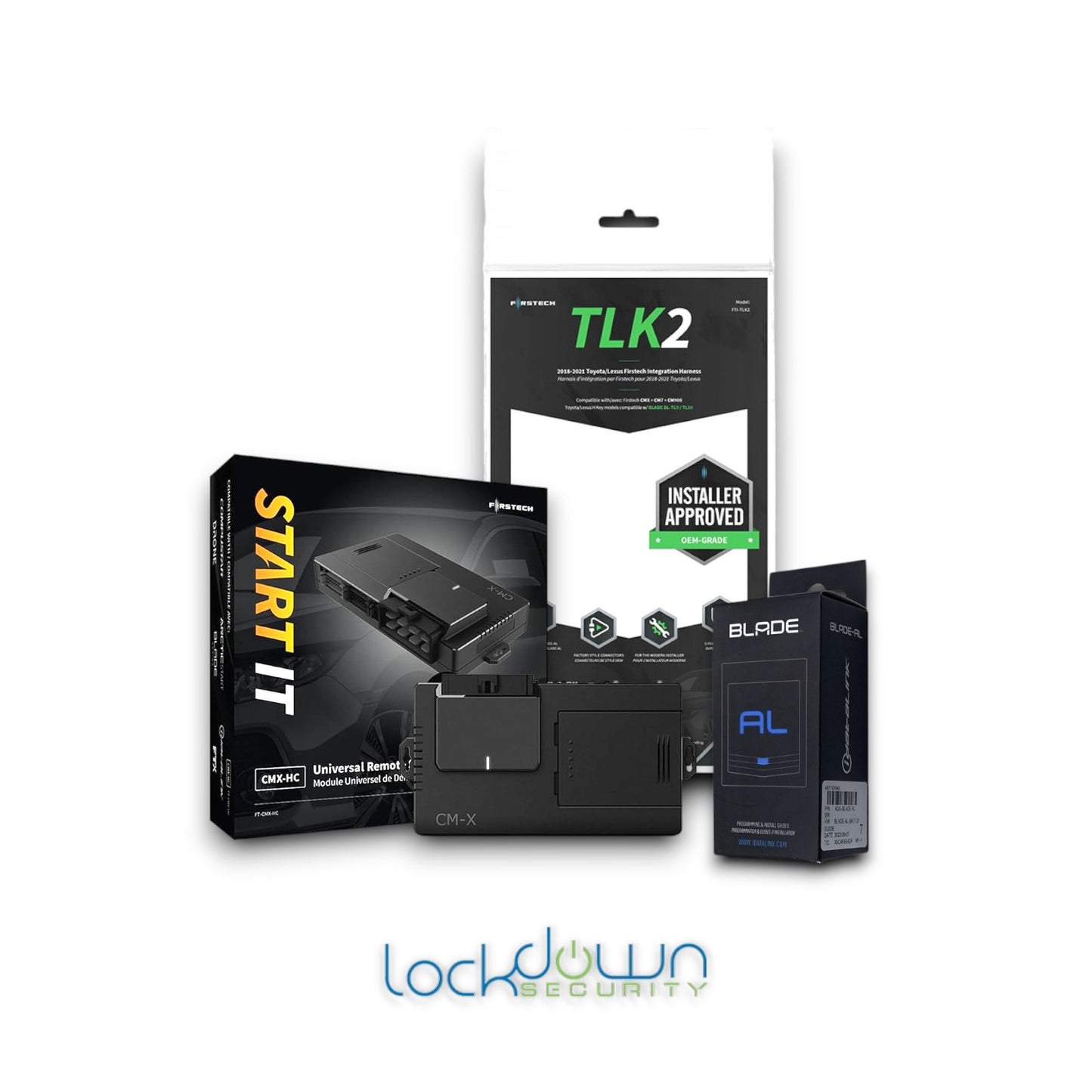 Compustar TLK2-CMX-BLADEAL Plug and Play Remote Starter with professional installation fast shipping great prices connected car experts