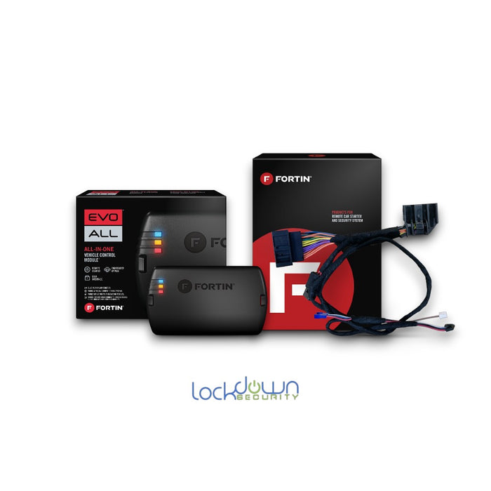 Fortin FOR5-ALL Plug and Play Remote Starter ⭕ with wiring harness and professional installation support, fast shipping available