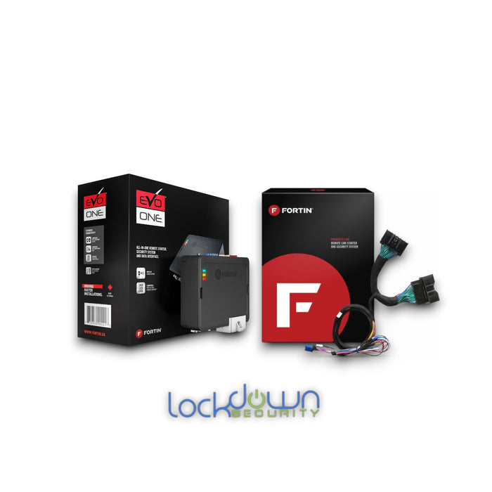 Fortin FOR3-ONE Plug and Play Remote Starter with Lockdown Security, professional installation, technical support, fast shipping Connected Car Experts
