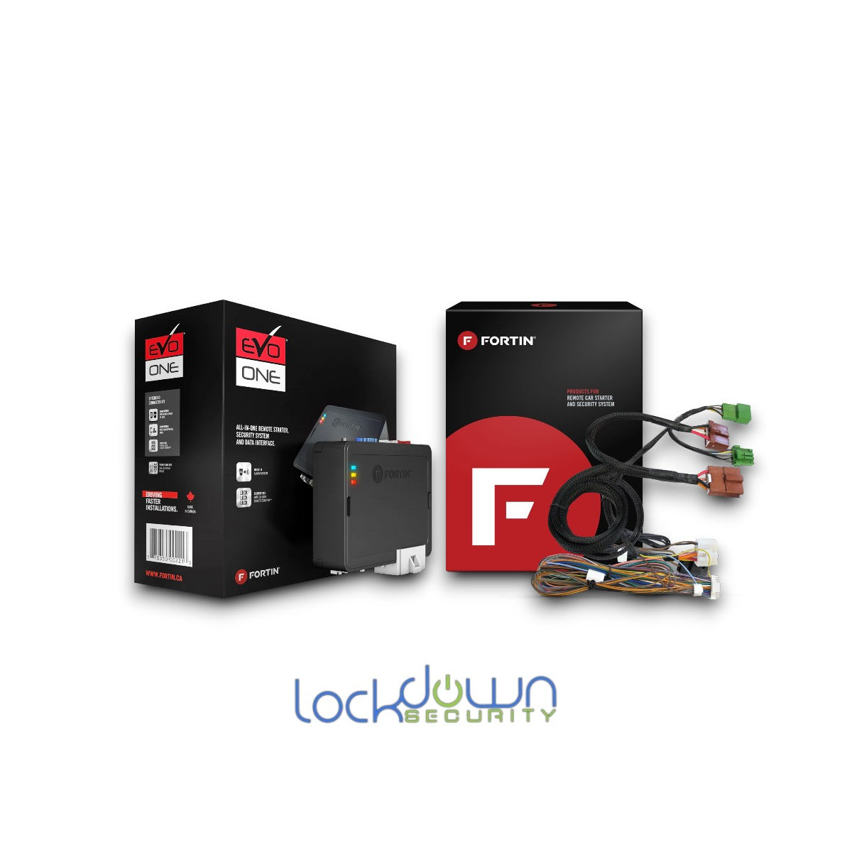 Fortin HON1-ONE Plug and Play Remote Starter with wiring harness, featuring fast shipping and professional installation by Connected Car Experts