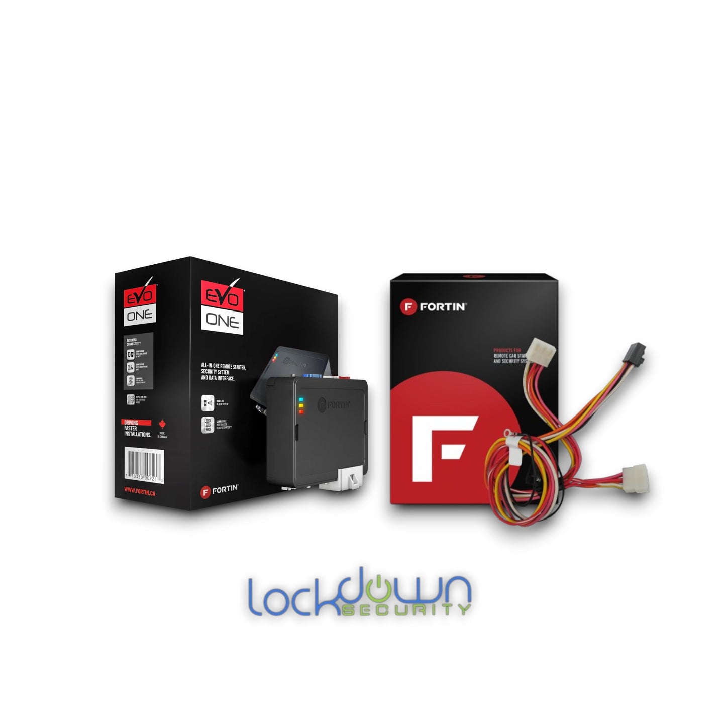 Fortin KHY1-ONE Plug and Play Remote Starter with wiring harness, professional installation, fast shipping, Connected Car Experts.