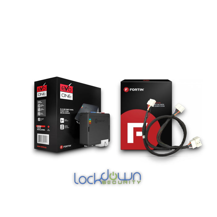 Fortin TOY1-ONE Plug and Play Remote Starter with wiring harness and professional installation by Connected Car Experts.