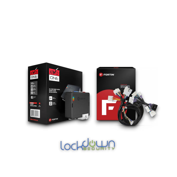 Fortin TOY9-ONE Plug and Play Remote Starter with wiring harness, featuring professional installation and fast shipping by Connected Car Experts