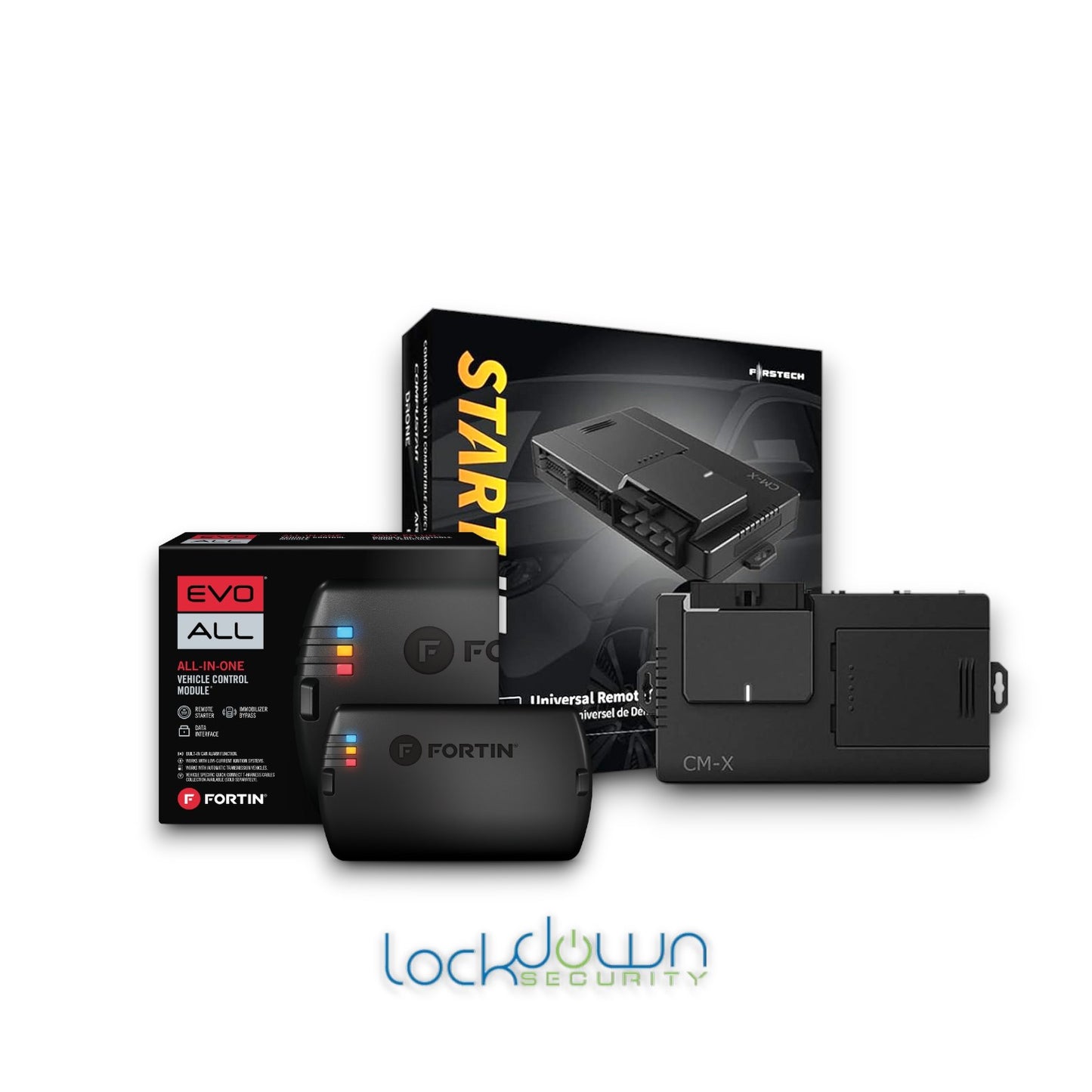 Compustar CMX-EVOALL Remote Starter ⭕ with vehicle security modules, professional installation, and fast shipping available.