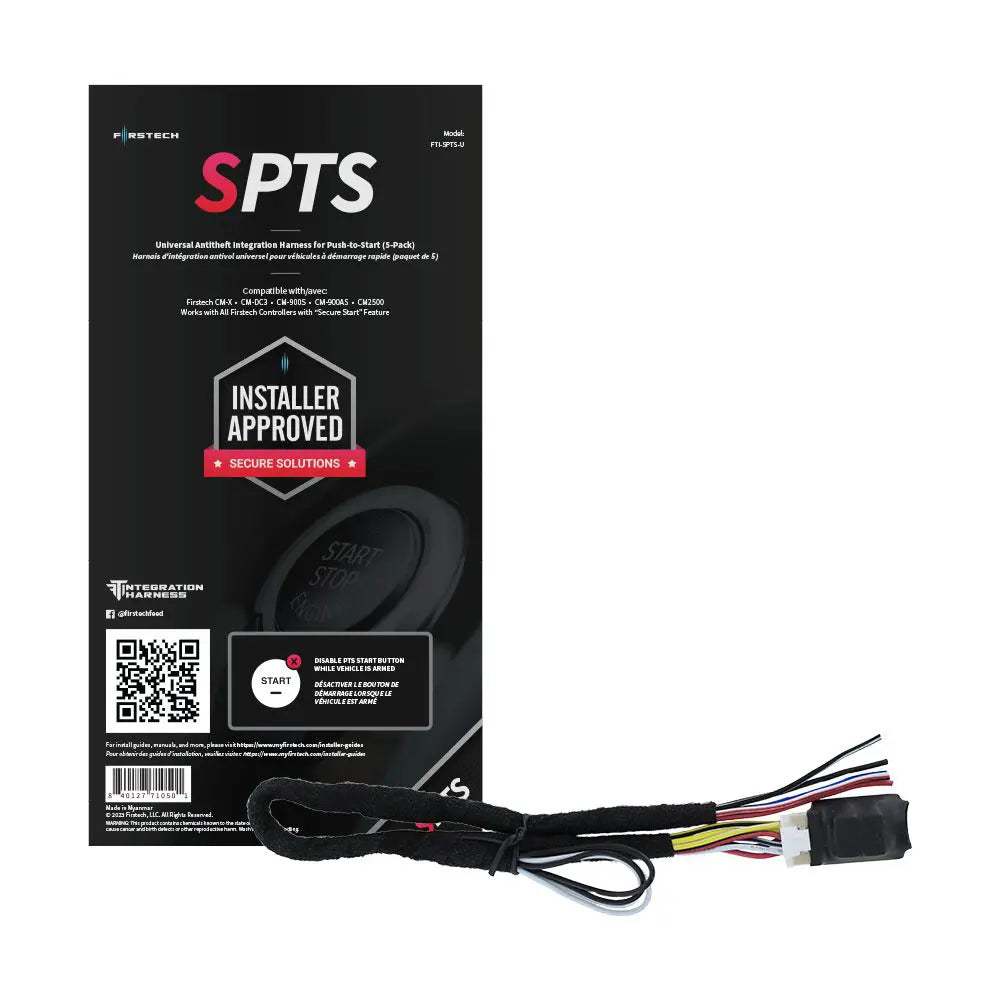 Firstech FTI-SPTS-U Anti-Theft Harness ⭕ Universal with wiring harness, professional installation, technical support, fast shipping Connected Car Experts